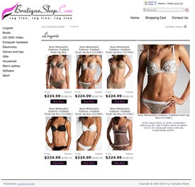X-Cart 4.3 Boutique Template
