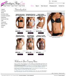 X-Cart 4.4 Boutique Template