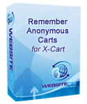 Remember Anonymous Carts for X-Cart